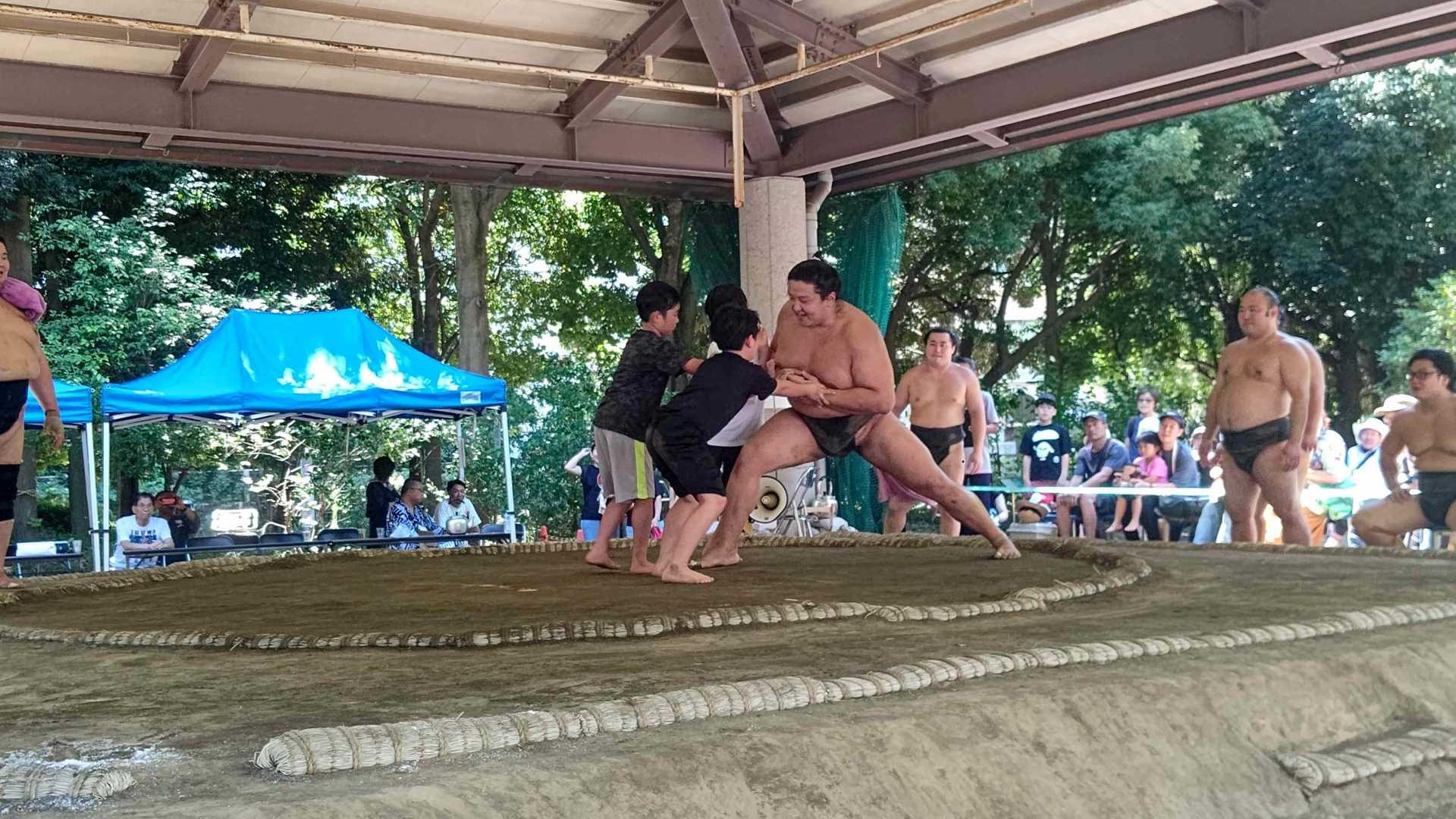 ふれあい子ども相撲